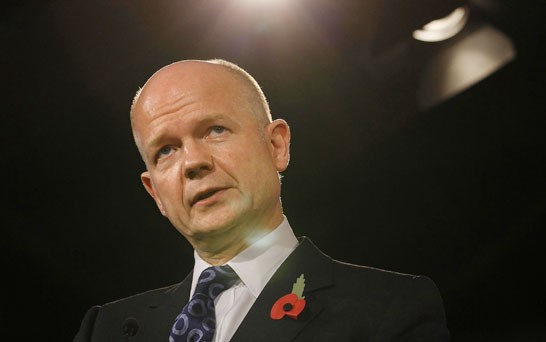 Ngoại trưởng Anh William Hague